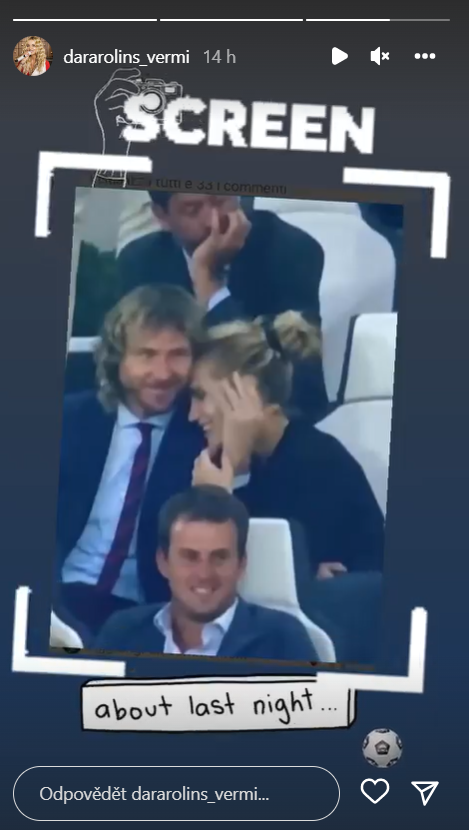 Dara Rolins a Pavel Nedvěd