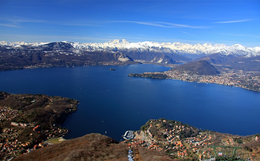 Jezero Maggiore je místem, které si oba zamilovali.
