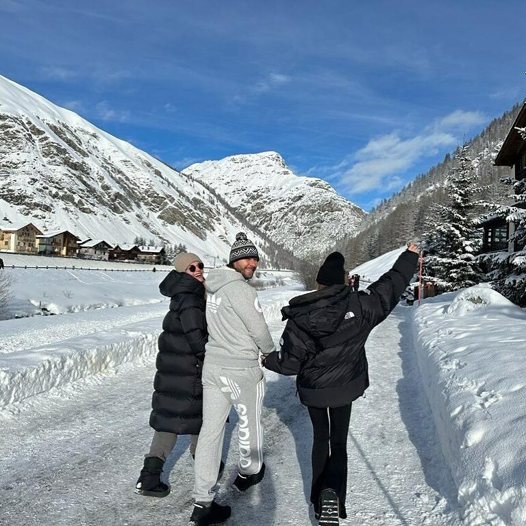 Dara Rolins s Nedvědem vyrazila lyžovat do Itálie.