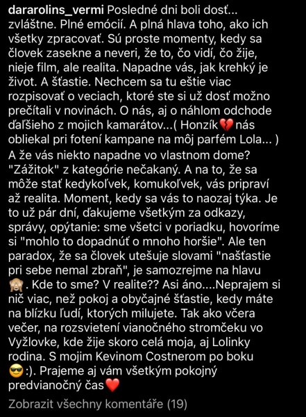 Dara Rolins promluvila o náročném období.