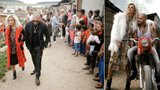 V kulisách bídy vynikne náš luxus: Dara s Rytmusem oblečení za statisíce fotili v romském ghettu