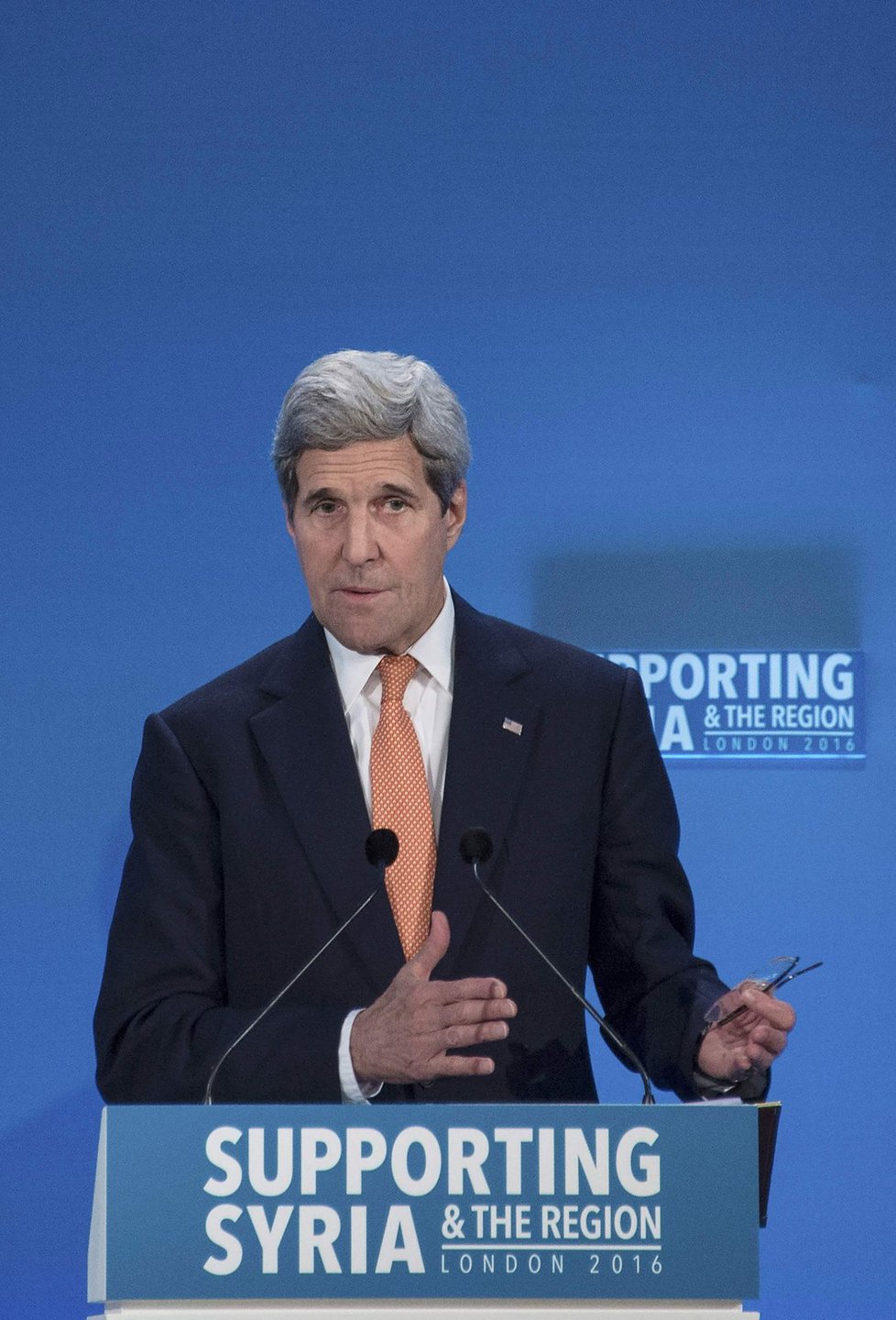 Dárcovskou konferenci pro Sýrii přivítal Londýn: John Kerry