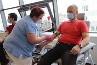 Novinka z Brna: Dárci krve nemusí na odběr, zdravotníci za nimi přijedou do práce