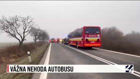 Nehoda autobusu na východě Slovenska 