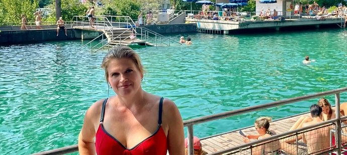 Sportovní redaktorka Darina Vymětalíková