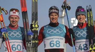 Cologna vstoupil do olympijské historie. Potřetí v řadě vyhrál závod na 15 km