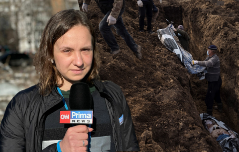 Darja Stomatová, válečná reportérka CNN Prima NEWS: Zlomem byl pohled na mrtvá těla 