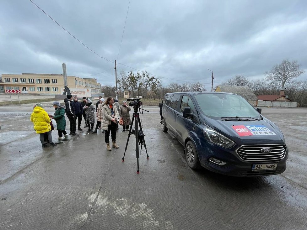 Darja Stomatová na Ukrajině