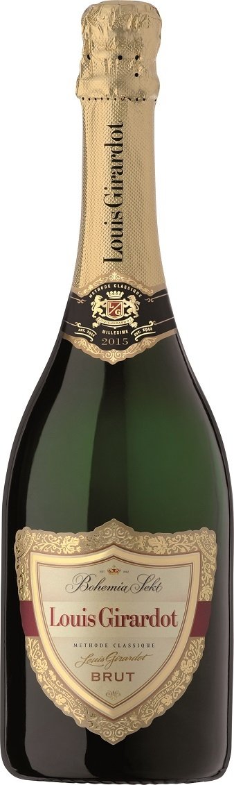 Louis Girardot brut, je nejušlechtilejším z šumivých vín značky Bohemia Sekt, 465 Kč, osobnivinoteka.cz
