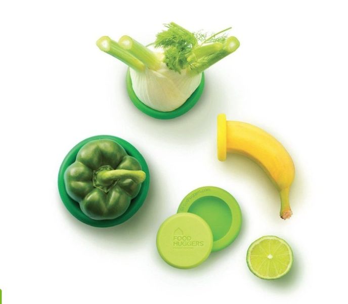 Silikonové kryty na rozříznuté ovoce a zeleninu FOOD HUGGERS® Fresh Greens organikk.cz, 399 Kč