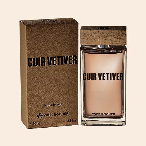 Pro gentlemana Pánská toaletní voda Cuir Vetiver, prodává Yves Rocher, cena za 100 ml 1770 Kč