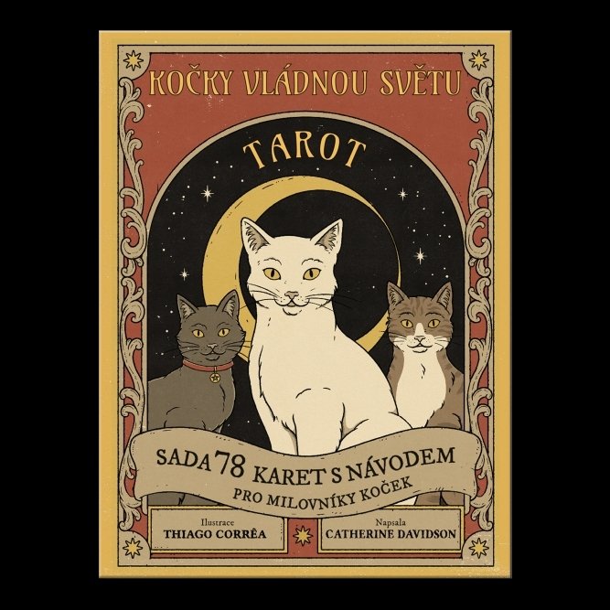 Kočky vládnou světu - tarot, 647 Kč, familium.cz