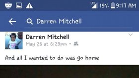 Poslední Darrenovo foto před smrtí