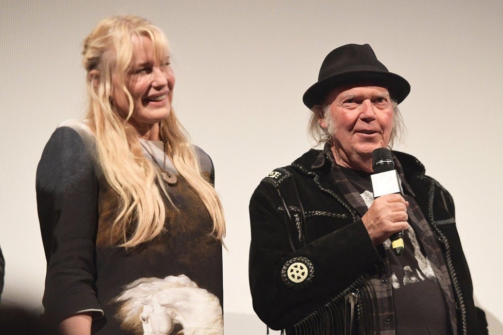 Daryl Hannah a Neil Young