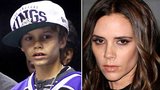 Romeo Beckham je celá máma Victoria!