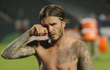 David Beckham: Poprvé ukázal tetování Harper!