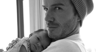 David Beckham s dcerou Harper: To je ale podoba!