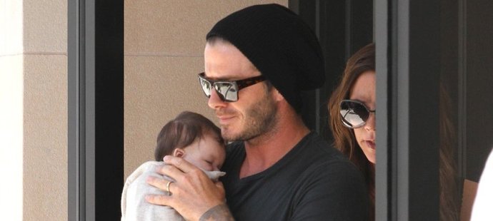 I proto, že se Beckhamům narodila na konci léta dcera, chtějí zůstat v USA.