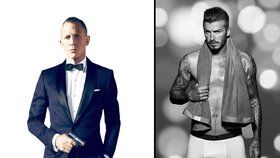 David Beckham jako James Bond? Líbil by se vám víc jak Daniel Craig? 