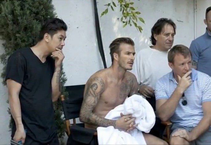 David Beckham vypadá opravdu skvěle