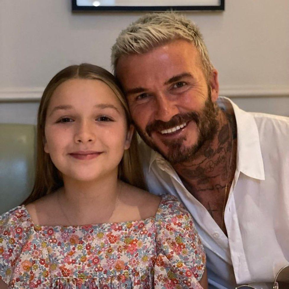 David Beckham s dcerou Harper Seven