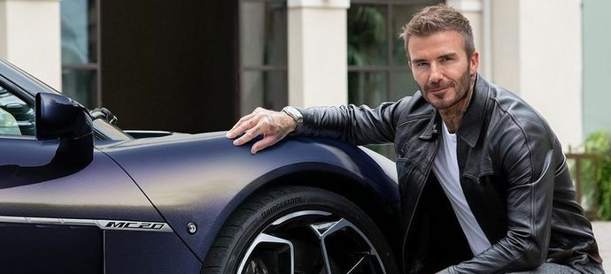 David Beckham navrhl dva sportovní vozy pro italskou značku Maserati!