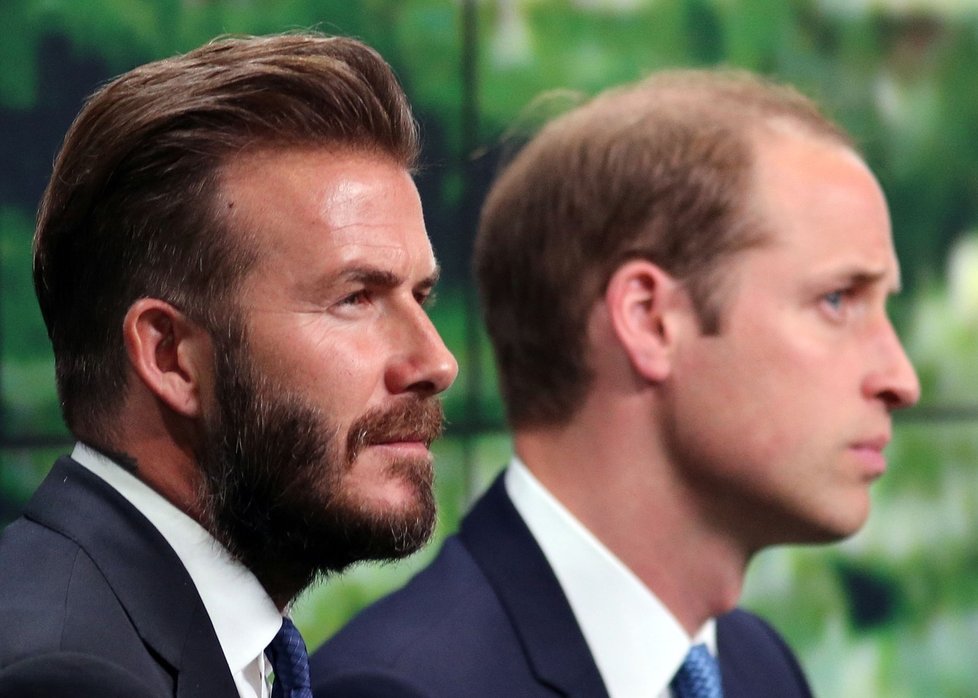 David Beckham, princ William