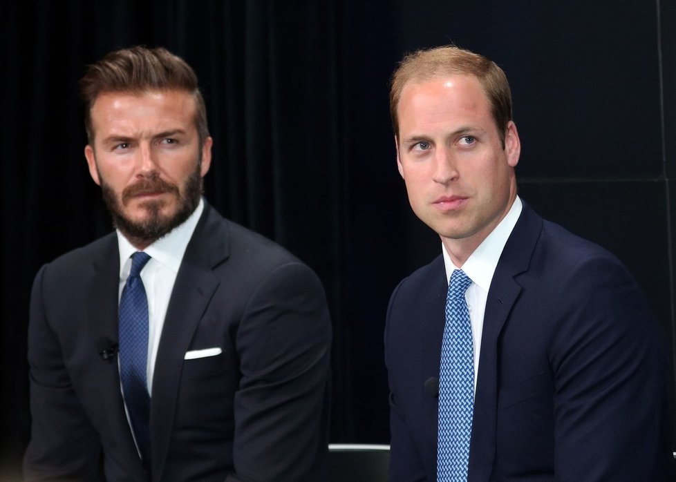 David Beckham, princ William