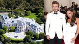 Beckham pro rodinu kupuje nejdražší barák Ameriky! 127 pokojů za 5 miliard! Podívejte se, jak to vypadá uvnitř