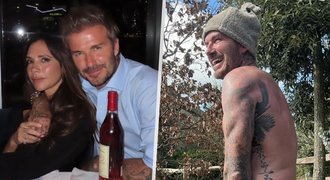 Oslavenec Beckham se odhalil: Před 50 vypadá stále skvěle!