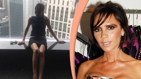 To nejsou nohy, ale tyčky! Victoria Beckham zase hubne