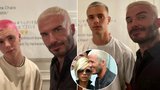 Beckham se syny změnil image... Stejně jako v devadesátkách! směje se David