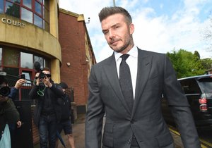 David Beckham musel k soudu
