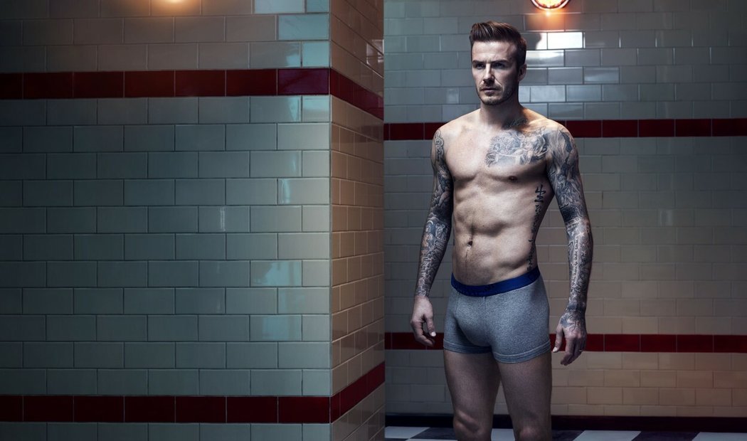 Legendární anglický fotbalista David Beckham