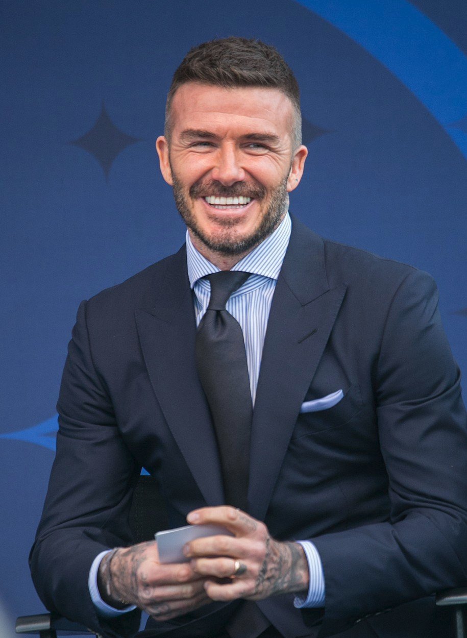 David Beckham byl šťastný