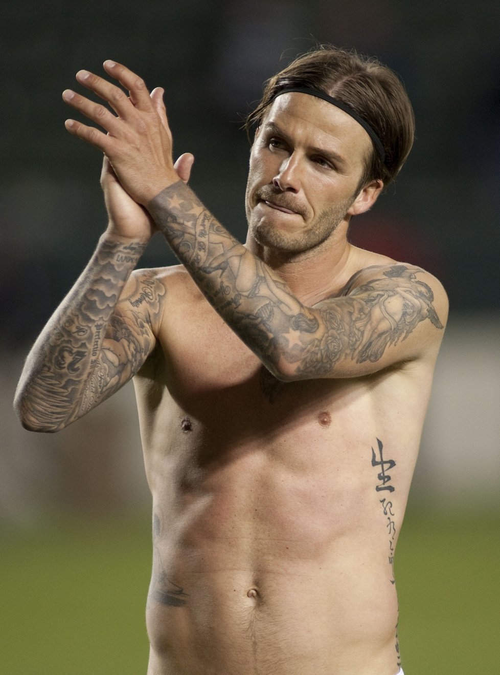 David Beckham má úžasné tělo