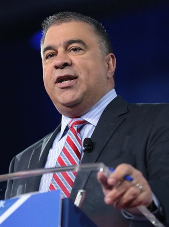 David Bossie, dlouholetý Trumpův poradce (2017).