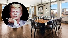 Byt Davida Bowieho má nového majitele: Ztělesněný luxus v bývalé továrně za 360 milionů!