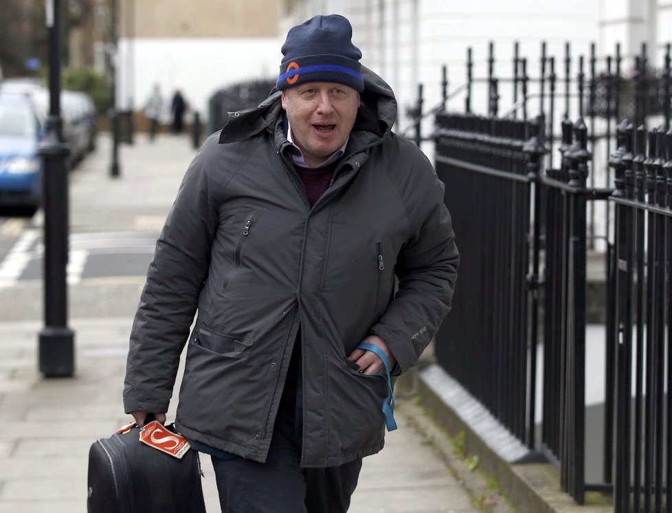 Londýnský starosta Boris Johnson je pro odchod Británie z EU.