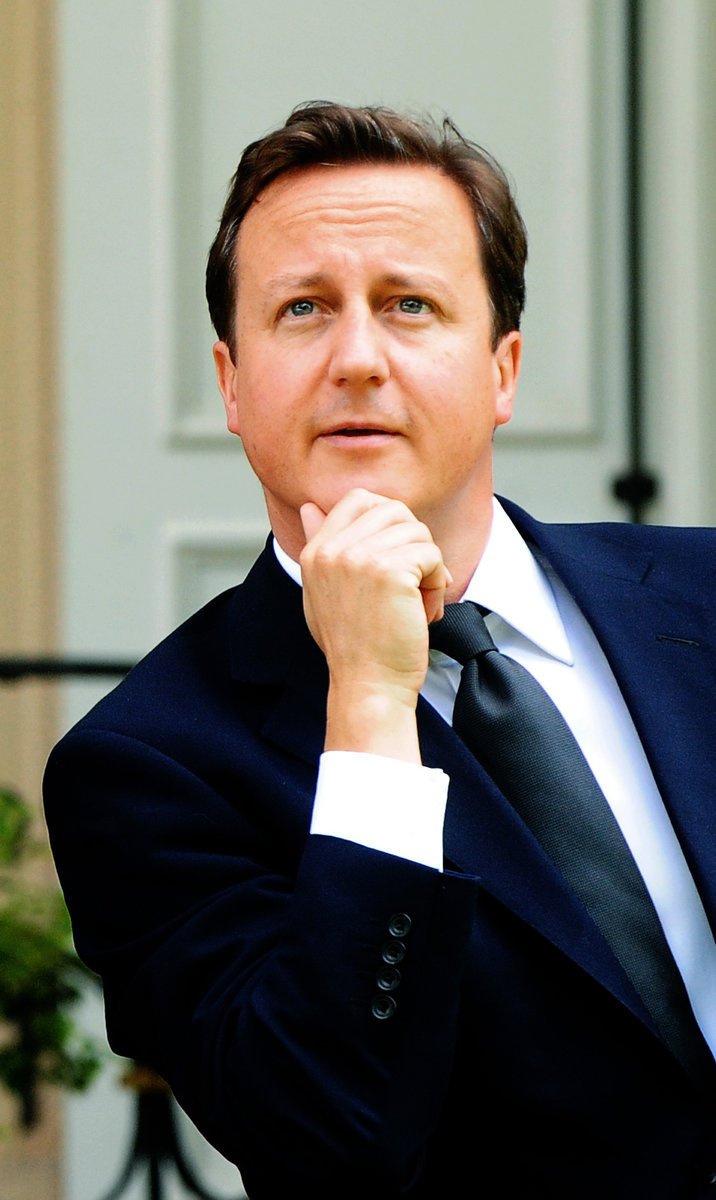 Britský premiér David Cameron.