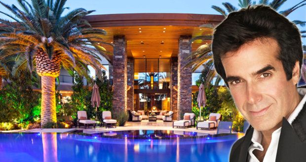 David Copperfield nechal zmizet 17,5 milionu dolarů! Proměnil je v pohádkové sídlo v Las Vegas!