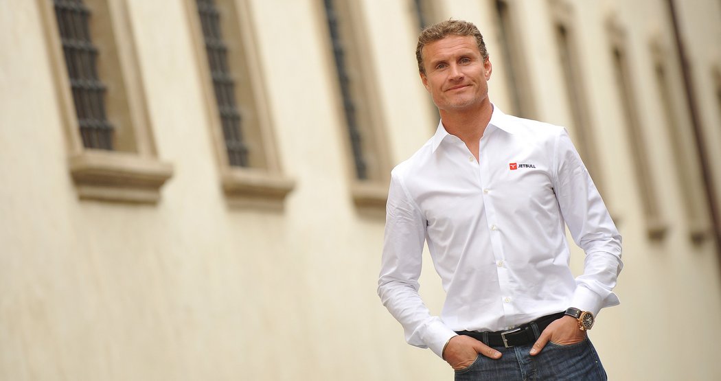 Bývalý jezdec Formule 1 David Coulthard 