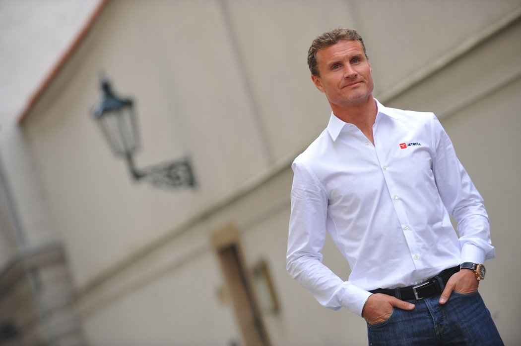 Bývalý jezdec Formule 1 David Coulthard 