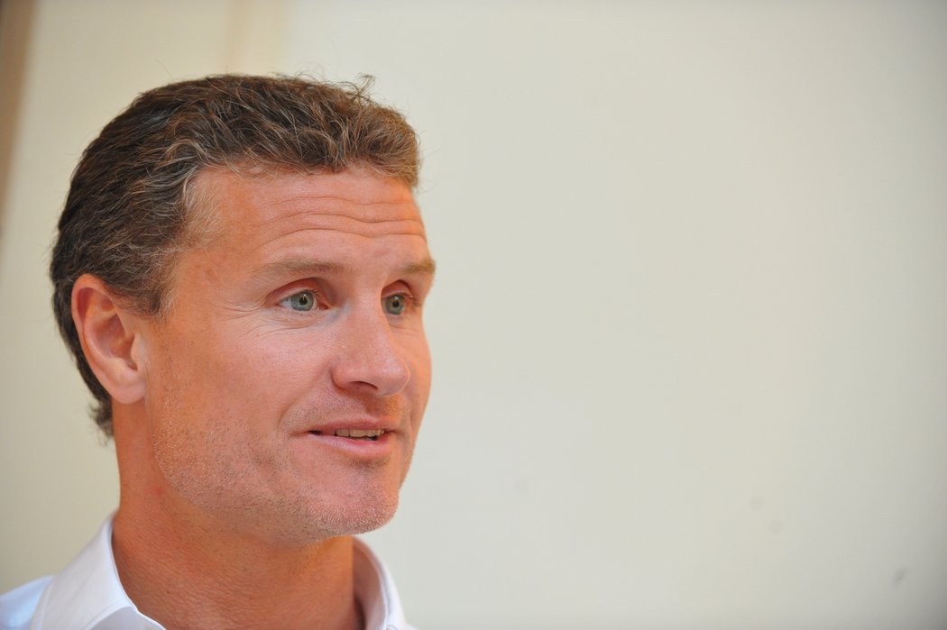 Bývalý jezdec Formule 1 David Coulthard 