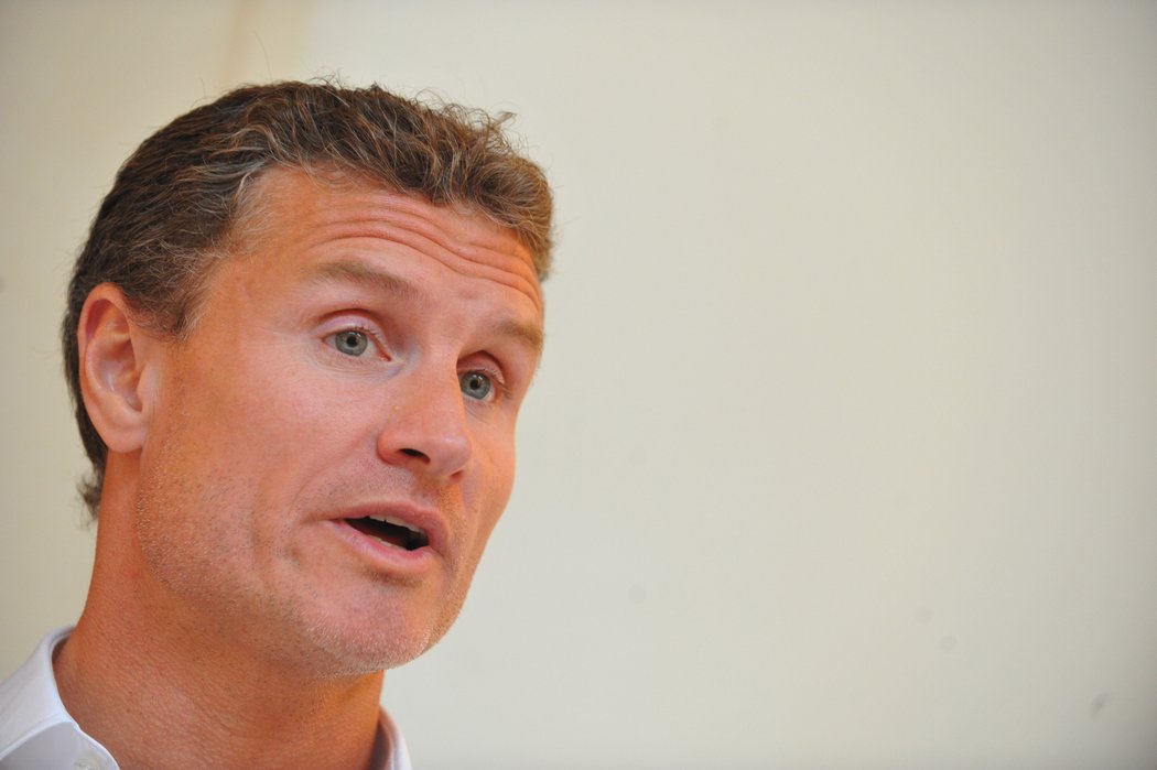 Bývalý jezdec Formule 1 David Coulthard 