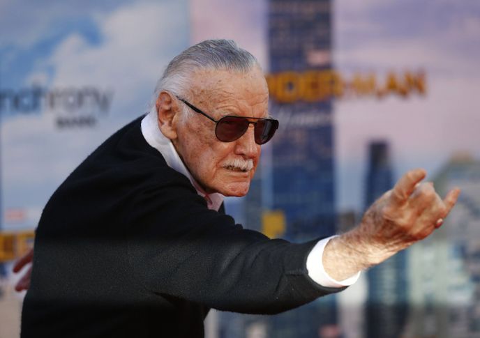 Komiksový tvůrce Stan Lee.