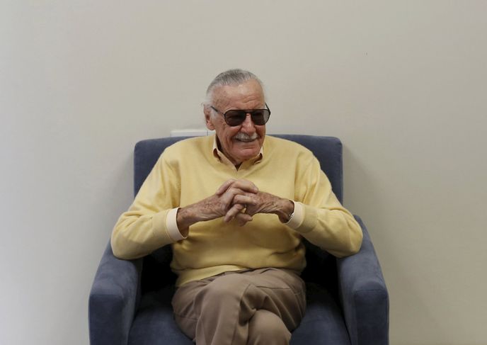 Komiksový tvůrce Stan Lee.