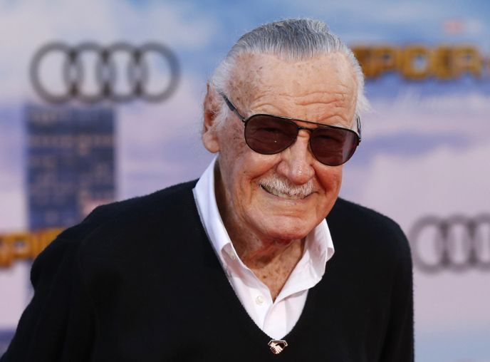 Komiksový tvůrce Stan Lee.