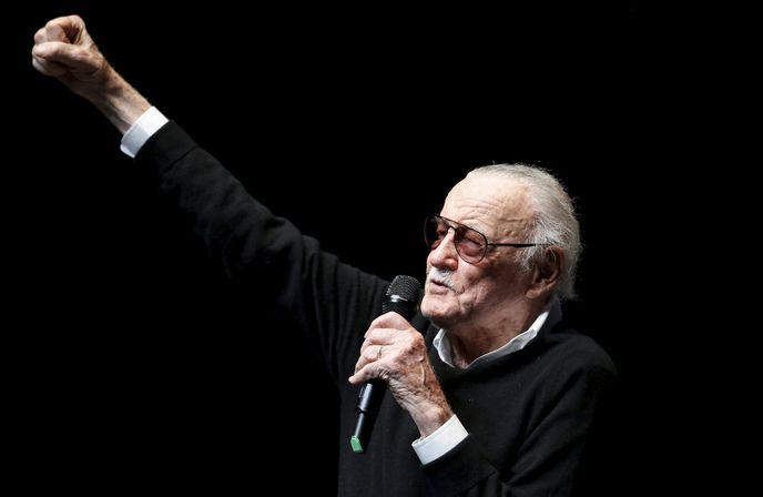 Komiksový tvůrce Stan Lee.