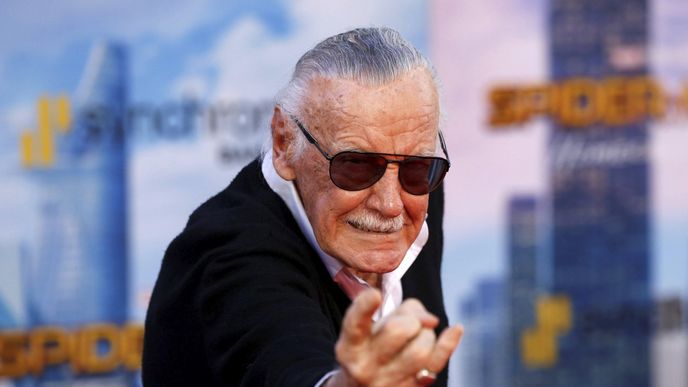 Komiksový tvůrce Stan Lee.